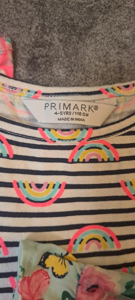 3x šaty, primark,110