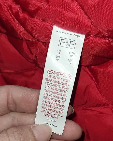 Prešívaná f&f, f&f,42