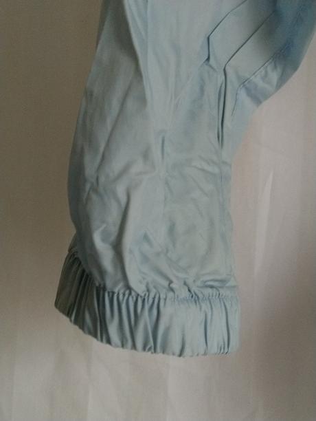 Svetlo modrá nepremokavá prechodná bunda decathlon, decathlon,116