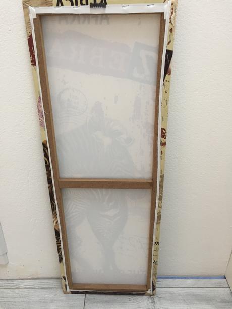 Obraz zebry 25 x 65 cm nový, 