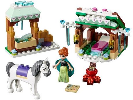 Lego disney frozen 41147 anna's snow adventure, 