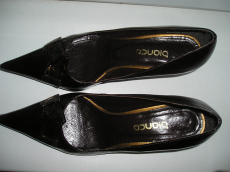 Čokoládové lakované lodičky, 40