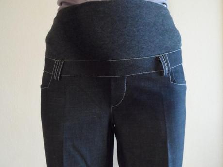 Elegantné tehotenské nohavice, s