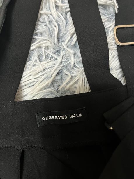 Čierna sukňa s trakmi, reserved,164