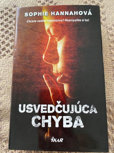 Usvedčujúca chyba - sophie hannah,