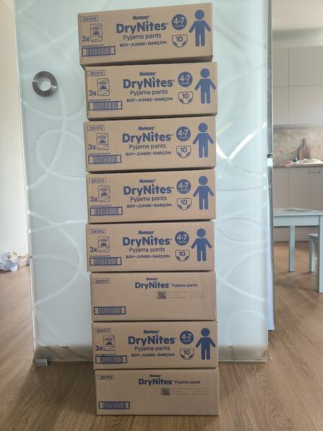 Plienky huggies drynites 4-7 rokov, huggies,11 kg - 25 kg