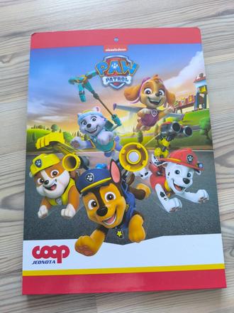 Album paw patrol + 24 magnetiek, 