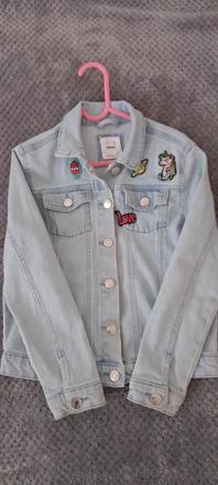 Dievčenská riflova bunda, sinsay,134