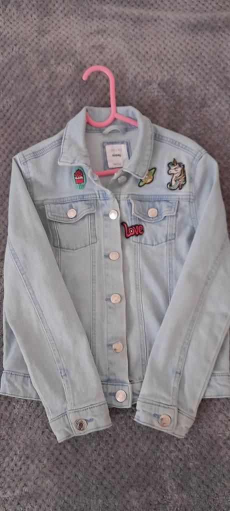 Dievčenská riflova bunda, sinsay,134