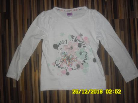 Tričko s dlhým rukávom, f&f,110