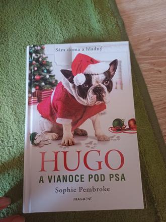 Hugo a vianoce pod psa,