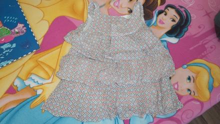 Letná blúzka s volánikmi, h&m,134