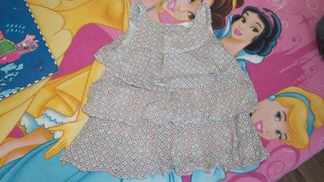 Letná blúzka s volánikmi, h&m,134