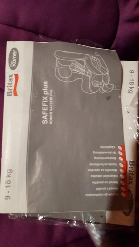 Autosedacka romer king isofix s opornou nohou, römer