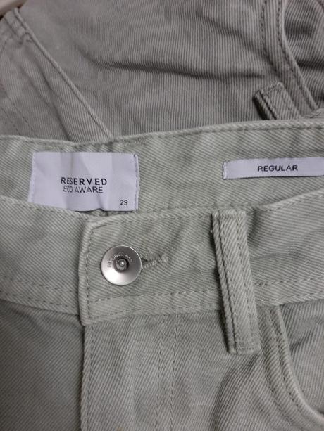 2 x riflové kraťasy zn. reserved, veľ.29, reserved,28