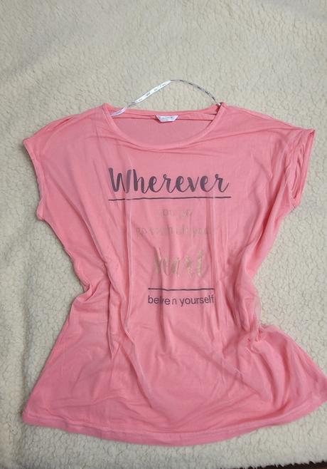 Ružové tričko, xl