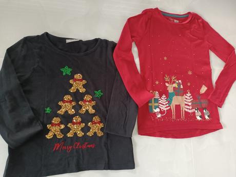 Dievčenské vianočné tričká, 128
