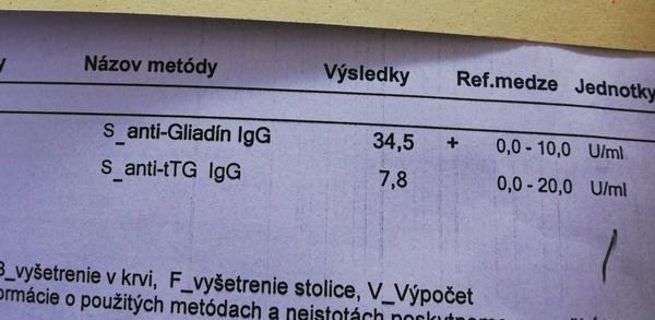 Má dcérka celiakiu?