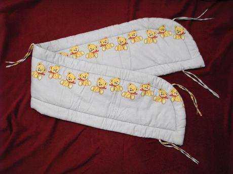 Mantinel do postieľky, šírka (cm): 30,dĺžka (cm): 170