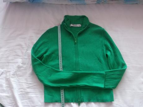 Dámsky sveter na zips 2ks, l