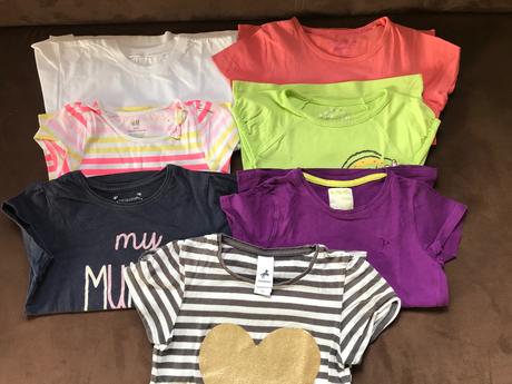 Trička 110/116, 110