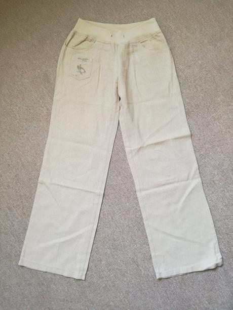 Ľanové nohavice, m