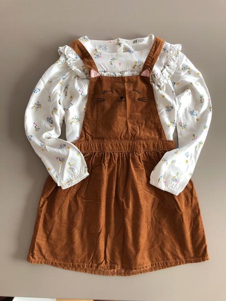 Saty s bluzkou, h&m,140