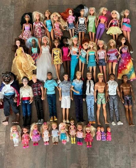 Barbie domček+barbie, 