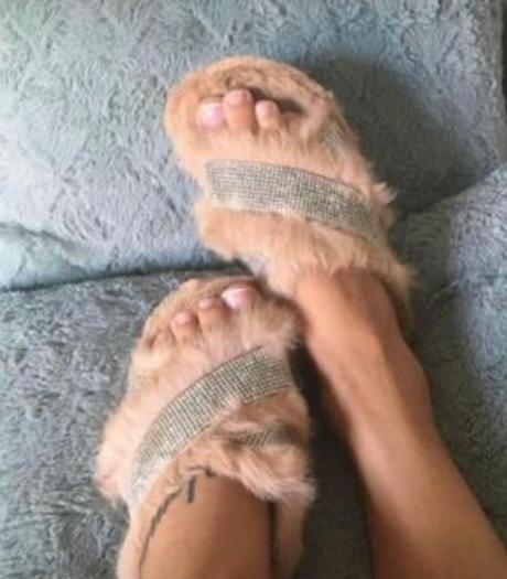 Dámske luxusné šľapky, 38