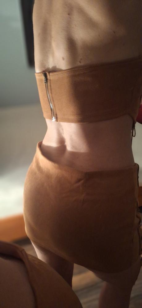 Komplet sukna + korzet top suprava indian styl, m