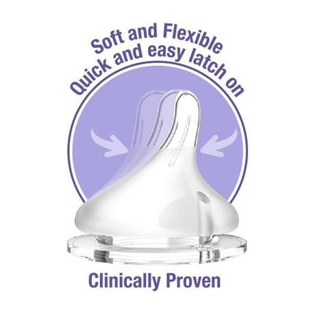 Lansinoh dojčenská fľaša s cumlíkom naturalwave cu, 