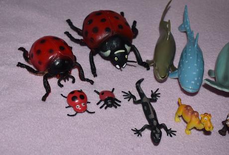 Zvieratká mix 17 kusov, 