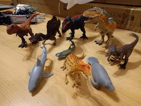 Schleich zvieratá+dinosaury, 