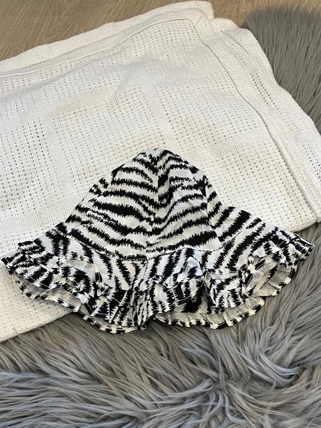 Dievčenský klobúk zebra f&f (6-12mes.), f&f,74