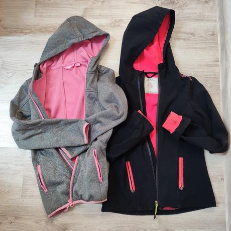 Softshellová bunda čierna vel 146-152, 146