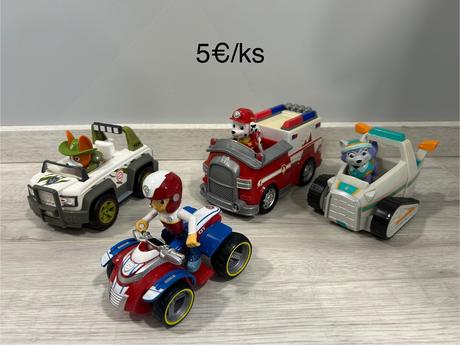 Paw patrol autá, 