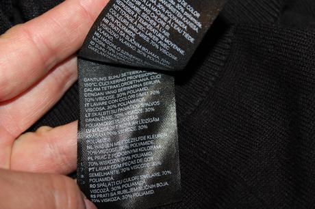 Úpletové tričko h&m v. s, h&m,s