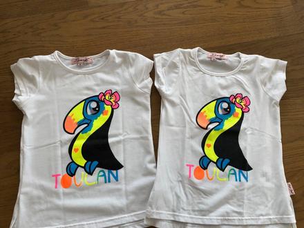 122 tričko pre dvojičky, 122