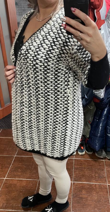 Sisley obersize svetrik vlna xs /l, sisley,xs