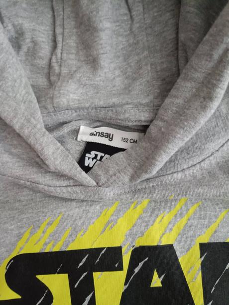 Tenká len vypratá mikina, sinsay,152