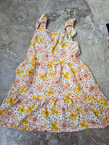 Žlté letné šaty 128, primark,128