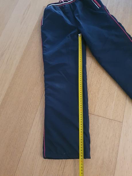 Zateplené nohavice -oteplovačky, 140