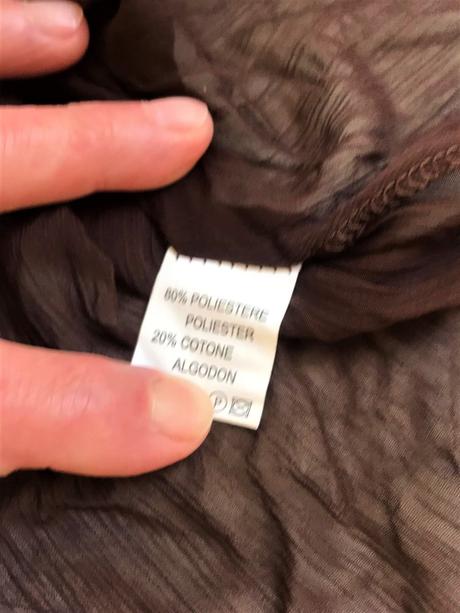 Mušelínová blúzka/top, l