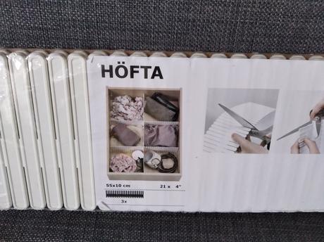 Höfta rozdeľovače do šuplíka, 