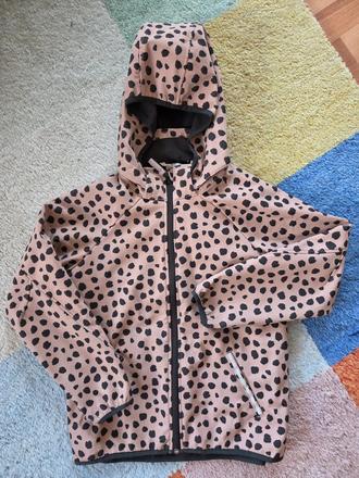 Dievcenska softshellova bunda, h&m,140