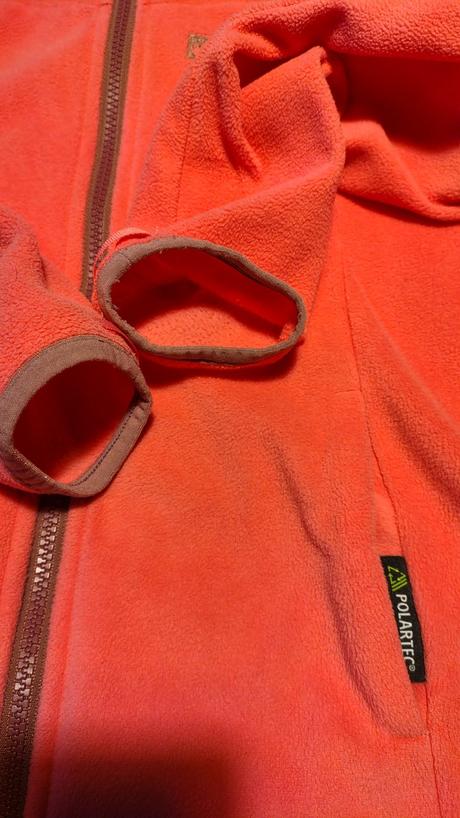 Dievčenská polartec mikina, jack wolfskin,152