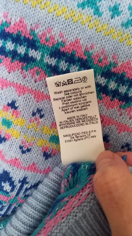 Kašmirova vesta chiaramente, 158 / 164 / s