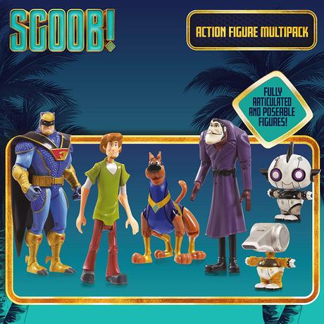 6-dielny set figúrok scooby doo,