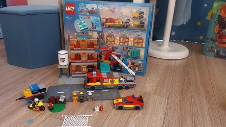 Lego city hasiči- výjazd hasičov, 