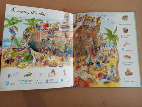 Usborne 1001 pirate things to spot,